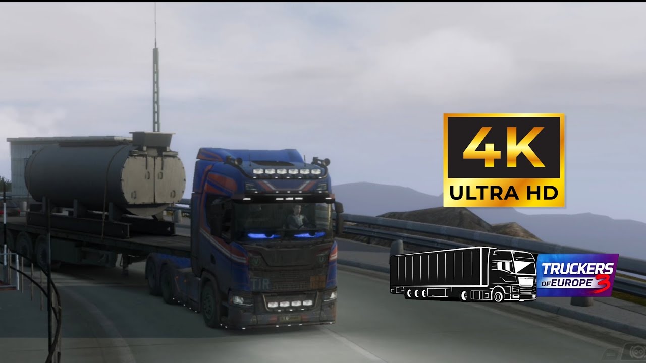TRUCKERS OF EUROPA 3 | SCANİA S SERİİ | 4K ULTRA HD GRAPHICS | PART 2 MOBİL GAME PLAY |