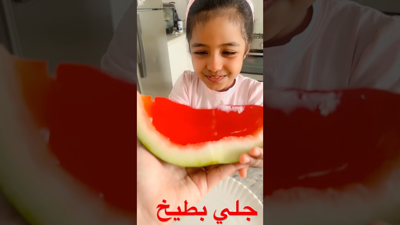 اكبر بطيخ محشية جلي 😱✨🍉 Jelly Watermelon #viral #shorts