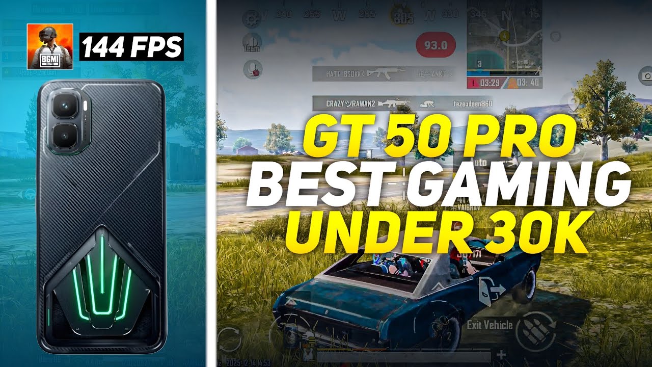 Infinix Gt 50 Pro 5g 🔥 Best 120 fps Gaming Mobile Phone Under 30000 Rs | 120 FPS BGMI TEST