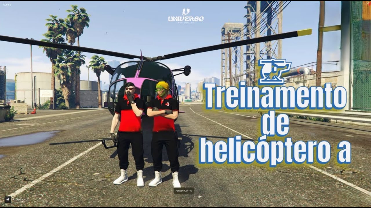 🚁 Treinamento de helicóptero 