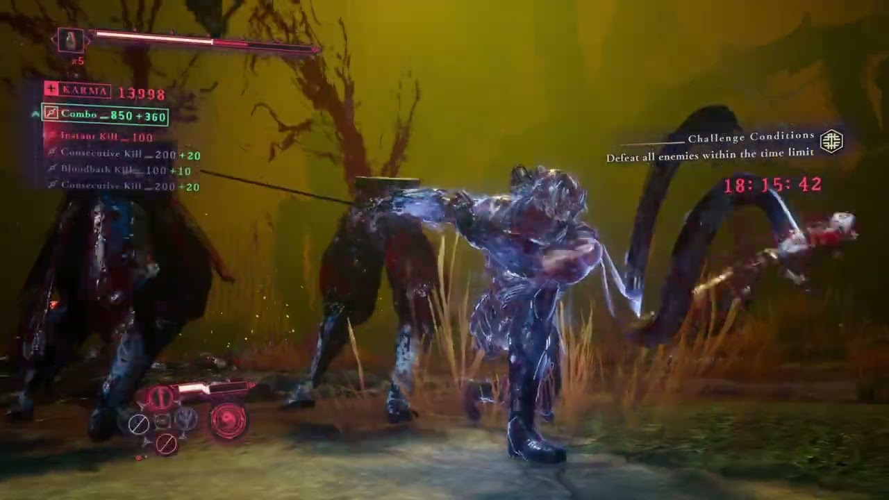 Ex Combat Trial 1 S Rank - NINJA GAIDEN 4