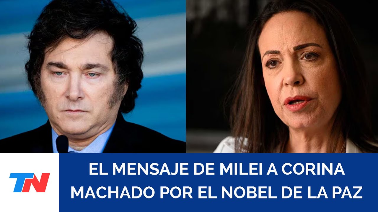 “Estoy en shock”: la reacción de Corina Machado al enterarse de que obtuvo el Premio Nobel de la Paz