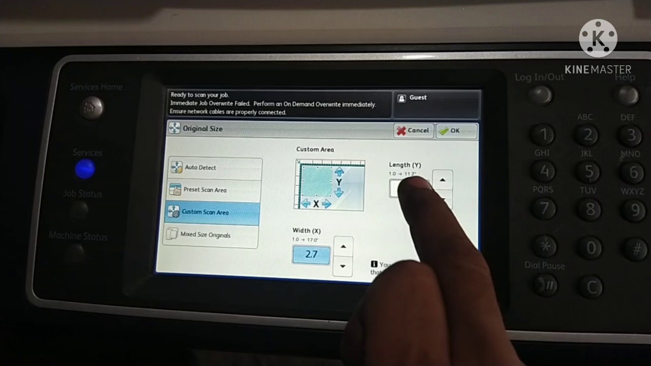 xerox 5855/5865/5875/5890 8 id card  save setting| latest video| ghani trader