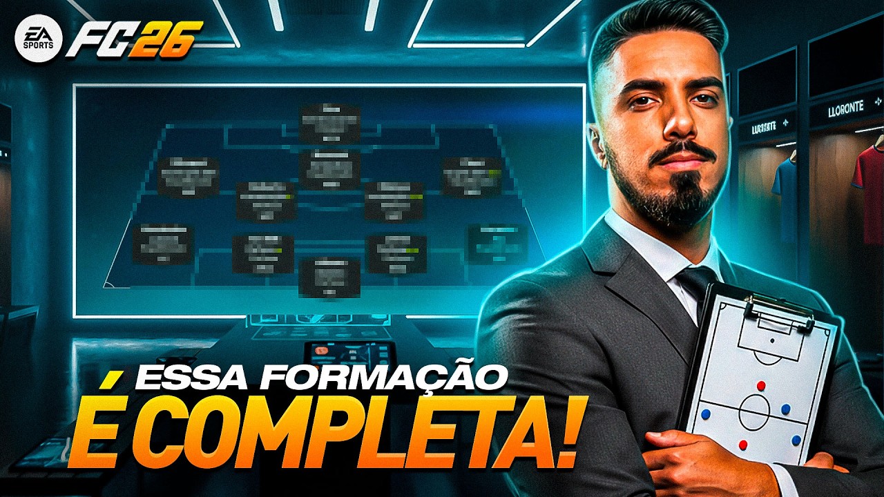 FC 26: ENCONTREI A FORMAÇÃO MAIS COMPLETA DO JOGO 🔥 FORTE  PARA ATACAR E DEFENDER