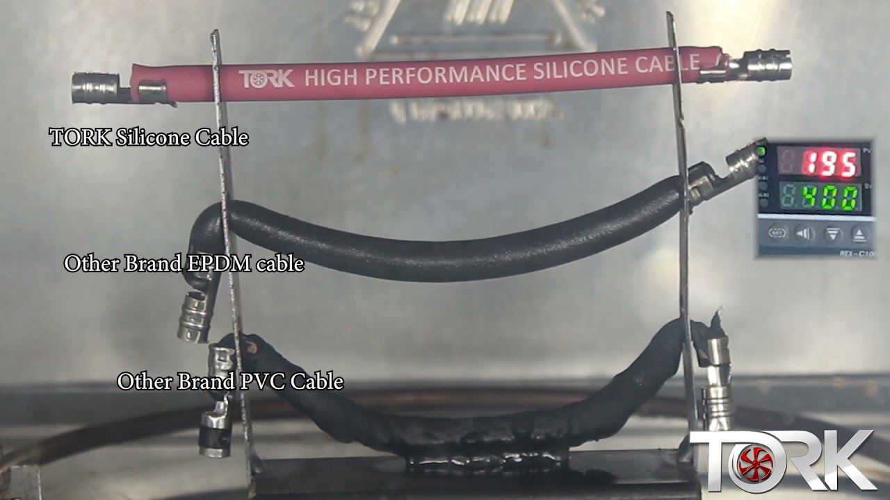 Tork Spark Plug Cable Temperature Test