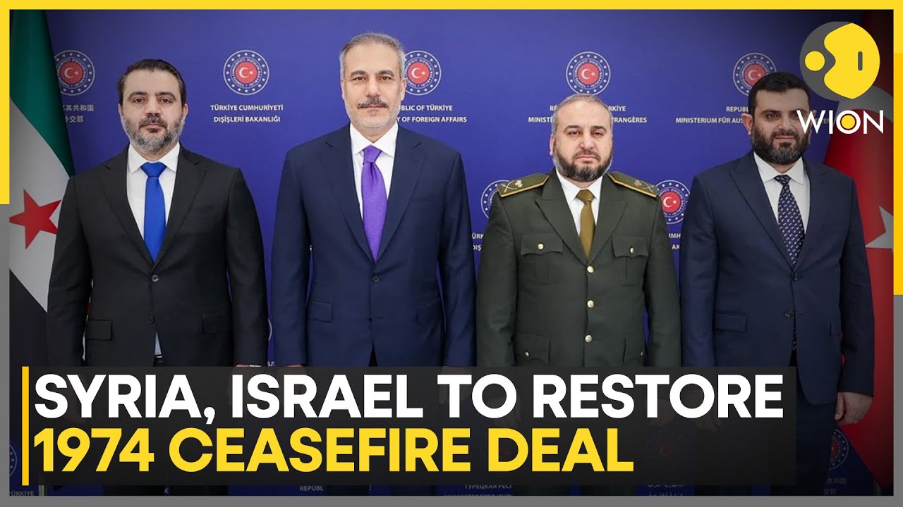 Syria-Israel Ceasefire: Syria, Israel To Hold Talks in Paris to Restore 1974 Ceasefire Deal | WION