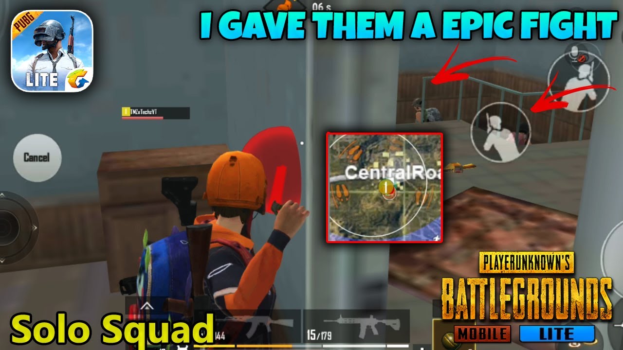 I Gave Them A Epic Fight When They Surrounded Me | PUBG Mobile Lite