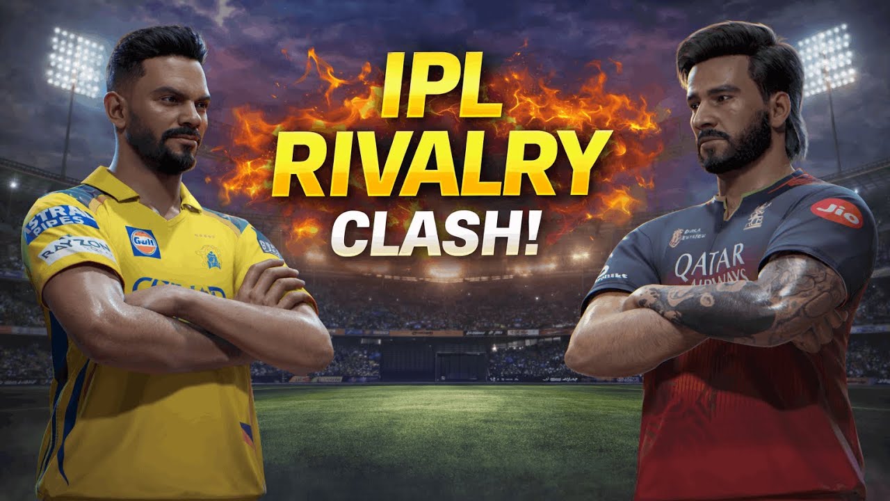 CSK vs RCB – IPL’s Biggest Rivalry Comes Alive 🏏🔥 | Nail-Biting Finish 😎- Like👍🏻| Subscribe 🔔| Share