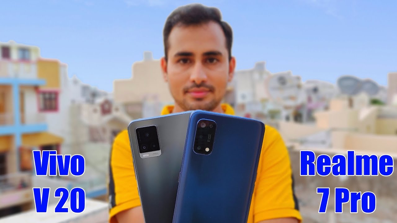 vivo v20 vs realme 7 pro camera comparison | vivo v20 vs realme 7 pro