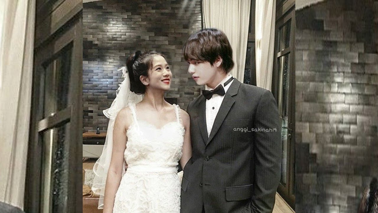 VSOO Couple - Taehyung & Jisoo Wedding FAN MADE VIDEO + FAKE SUBS