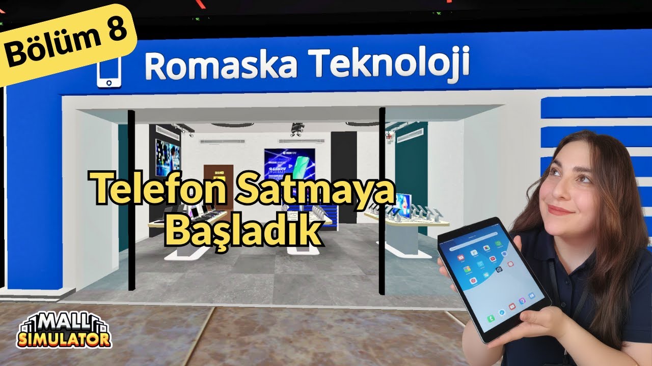 2.Kata Geçtik, Teknoloji Mağazası Açtık! | Mall Simulator (Bölüm 8)