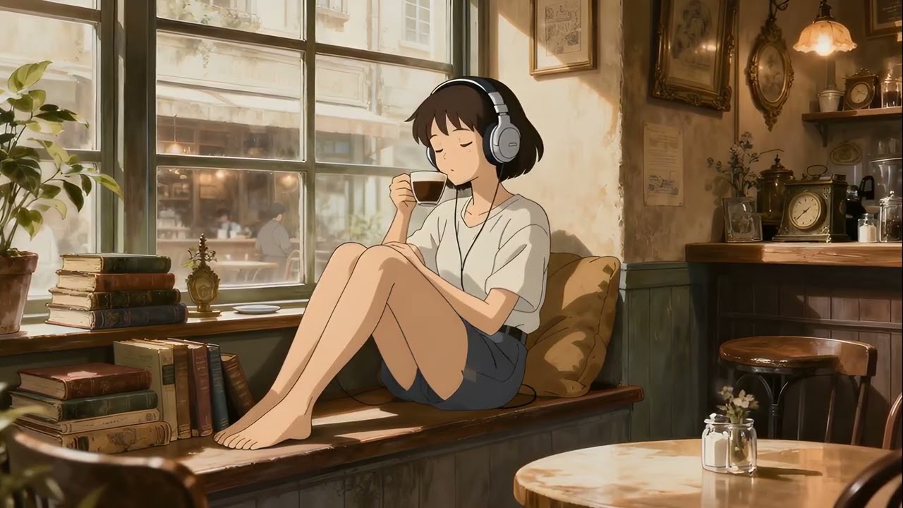 Night Café LoFi 🌙 Chill Study Vibes & Focus Beats