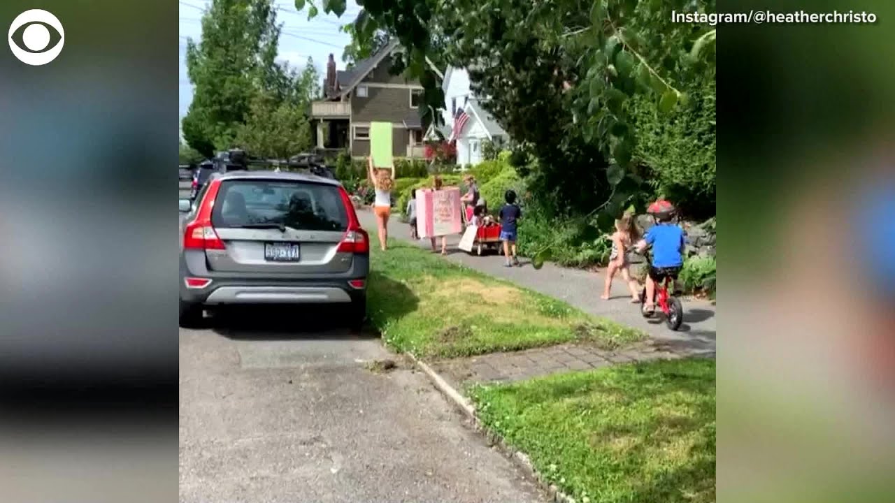 WEB EXTRA: Kids Hold Their Own Black Lives Matter Protest