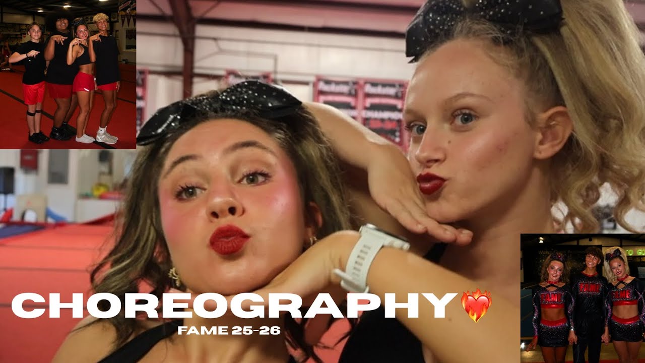 CHOREOGRAPHY ⚡️ First Fame vlog of the season !