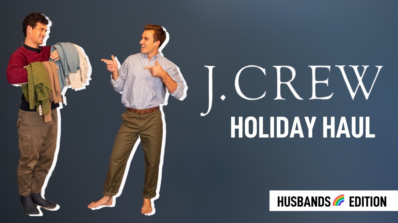J.Crew Must Haves for a PERFECT Winter ❄️ Wardrobe || Husbands Clothing Haul