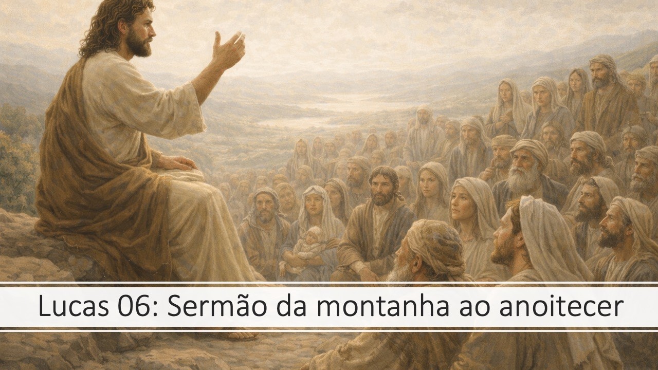 Lucas 06: Jesus e o homem da mão aleijada; Jesus escolhe os 112 apóstolos; Amar os inimigos