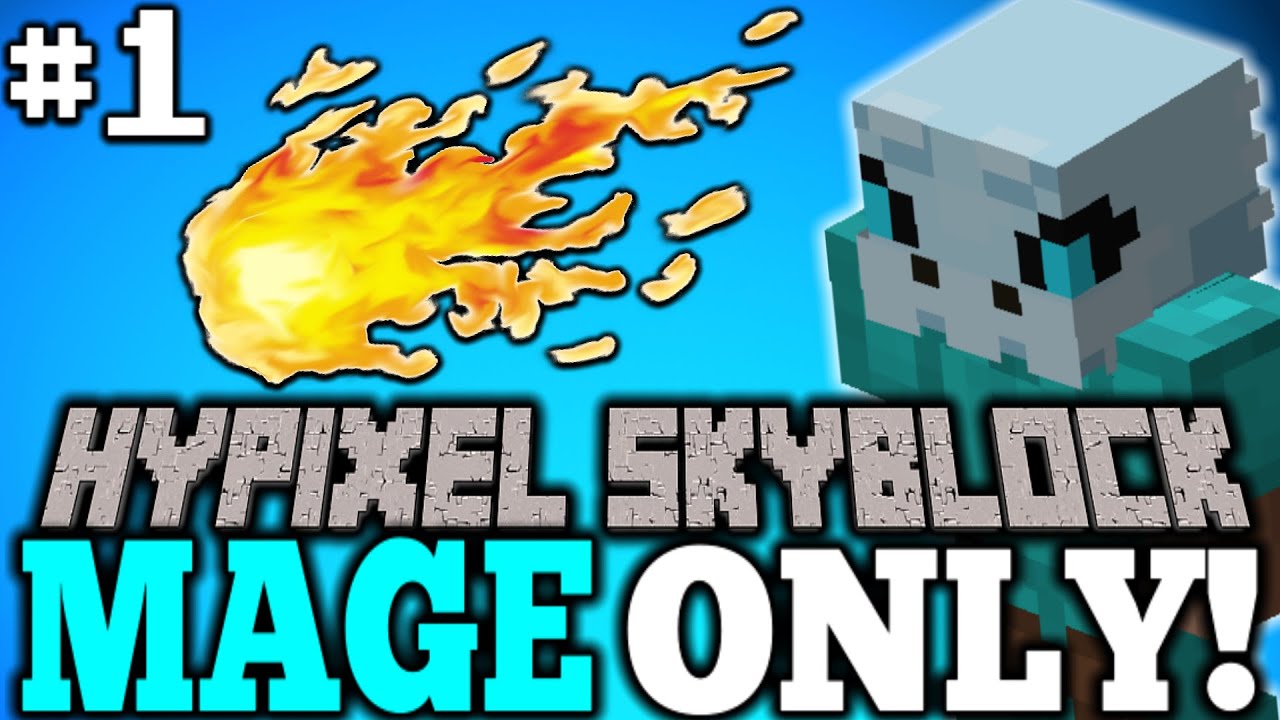 [1] THE BEST IDEA EVER! - MAGE ONLY Hypixel Skyblock
