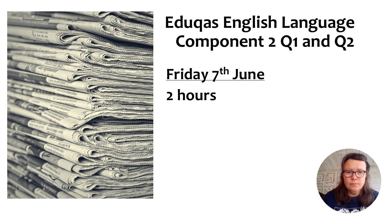 Eduqas English Language Component 2 Overview