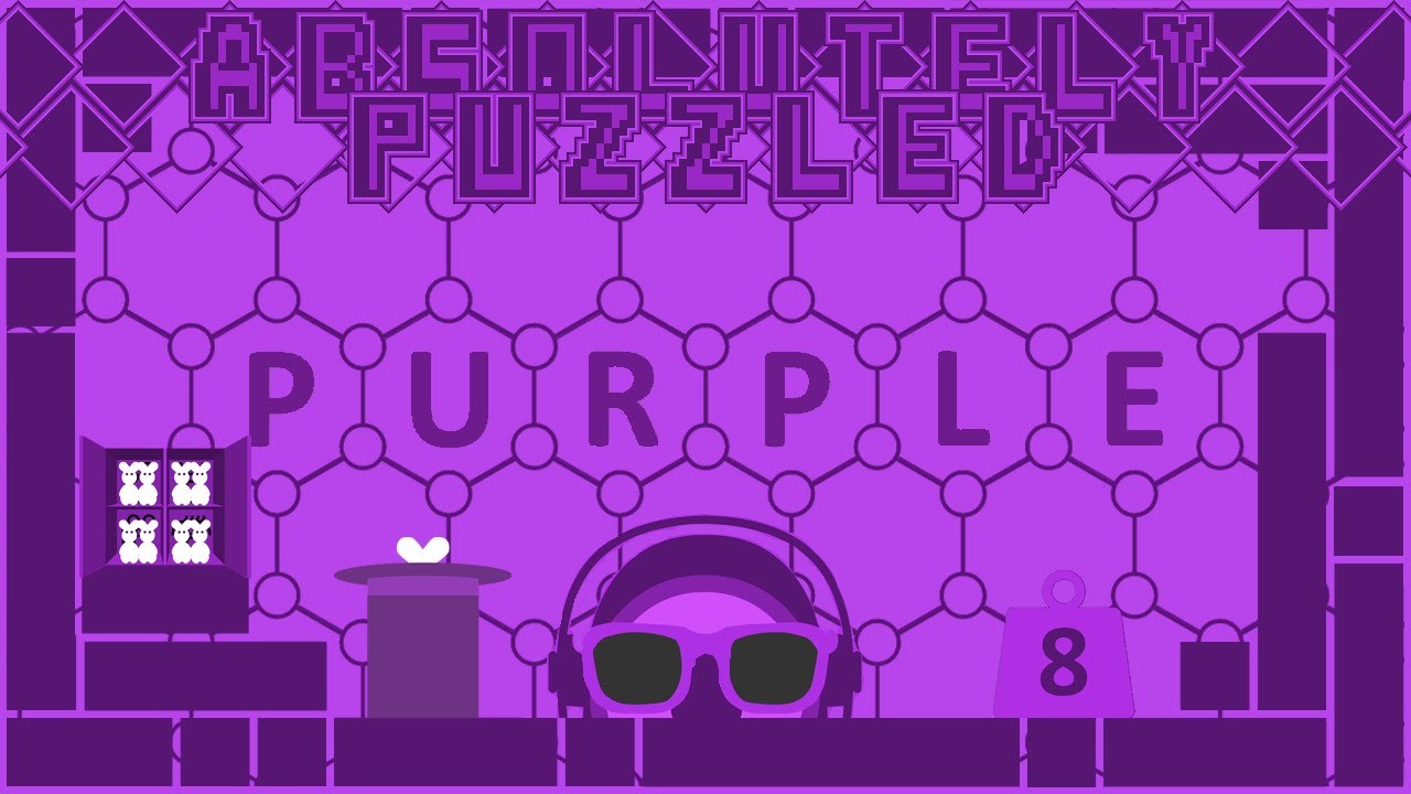 Purple: A Puzzle Game By Bart Bonte Level 1-50 Walkthrough - AbsolutelyPuzzled