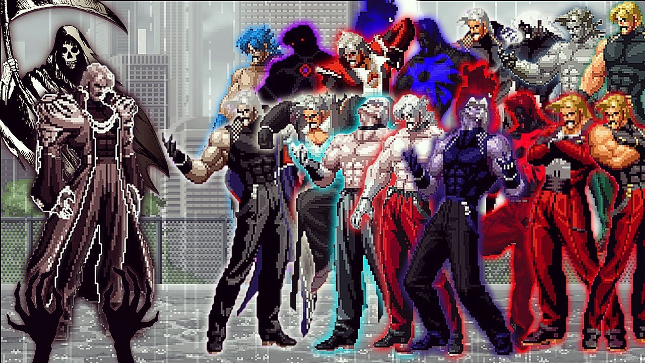 [KOF Mugen] New Final Rugal Vs All Bosses Rugal Team