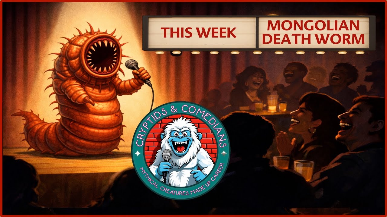 Ep. 24 The Mongolian Death Worm - Cryptids & Comedians