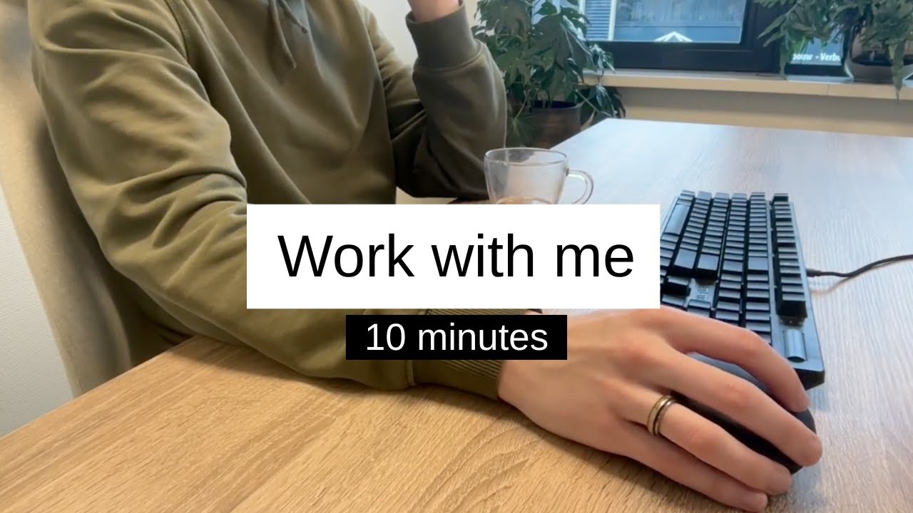 Your Brain Needs This Quiet Reset (10 Minutes) | Work With Me | No Talking