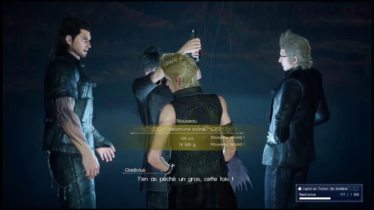 [FR/HD] FF XV - Quête Annexe / Exploration : Cavernes de Daurell