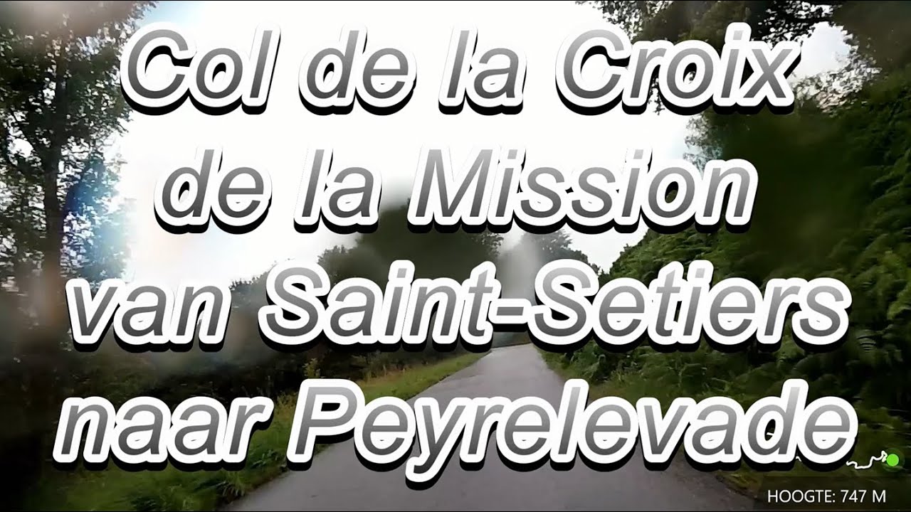 Col de la Croix de la Mission van Saint-Setiers naar Peyrelevade Honda CRF 1000 ATAS