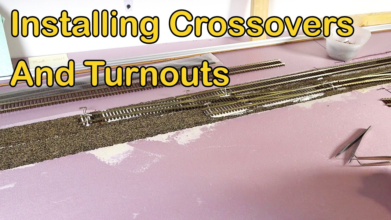 Installing Crossovers and Turnouts (342)