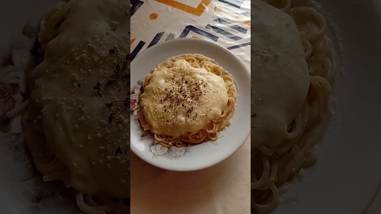 Macarrão ao molho branco