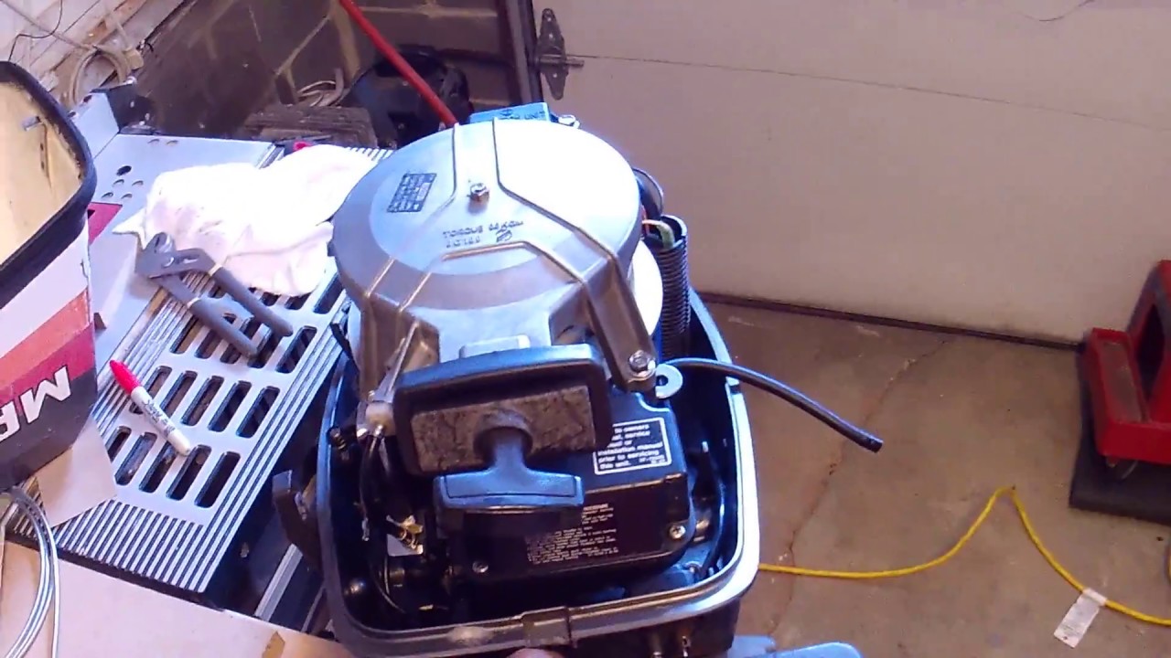 mariner 8 hp carburetor cleaning