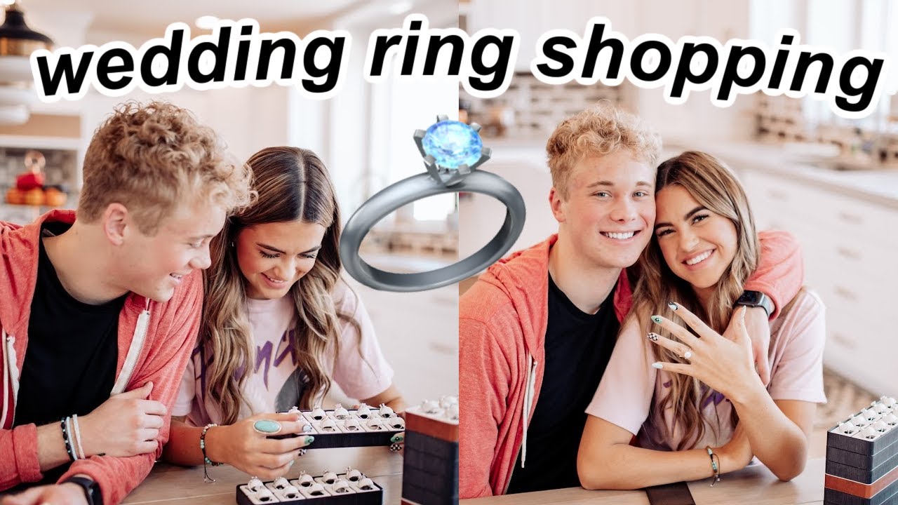 wedding ring shopping!! | Alyssa & Dallin
