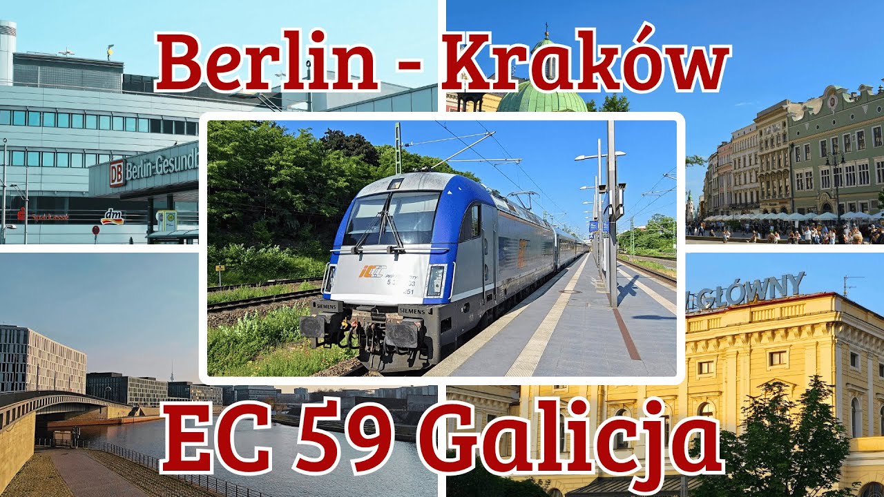 EC 59 PKP Intercity GALICJA | trainride Berlin - Kraków | TRIP REPORT #tripreport #pkpintercity