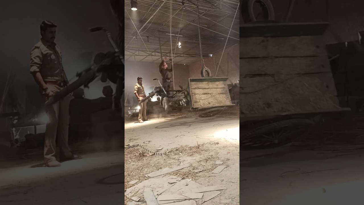 Movie action shooting | Behind the scenes | #actionscene #shooting