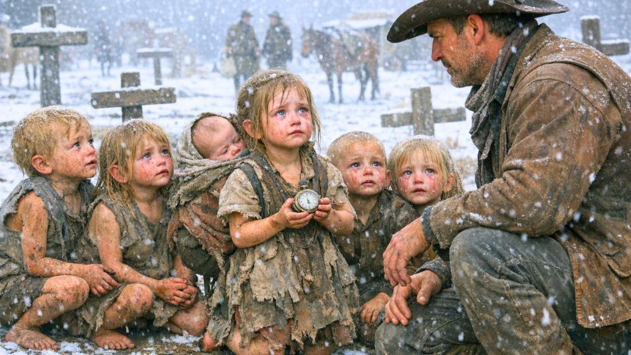 “We Lost Our Mama… We Have No Home.” The Cowboy’s Promise Changed Their Fate