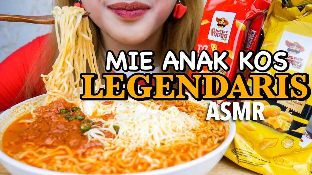 ASMR MIE ANAK KOS LEGENDARIS | ASMR Indonesia #ASMRMPTOGO #ASMRCHALLENGE
