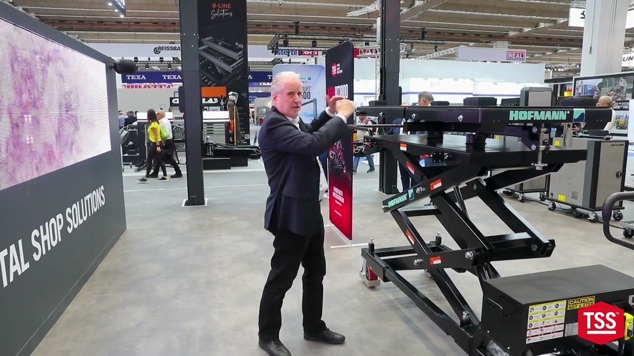 Hofmann Batteriehubtisch BT 1800 Automechanika Deutschland