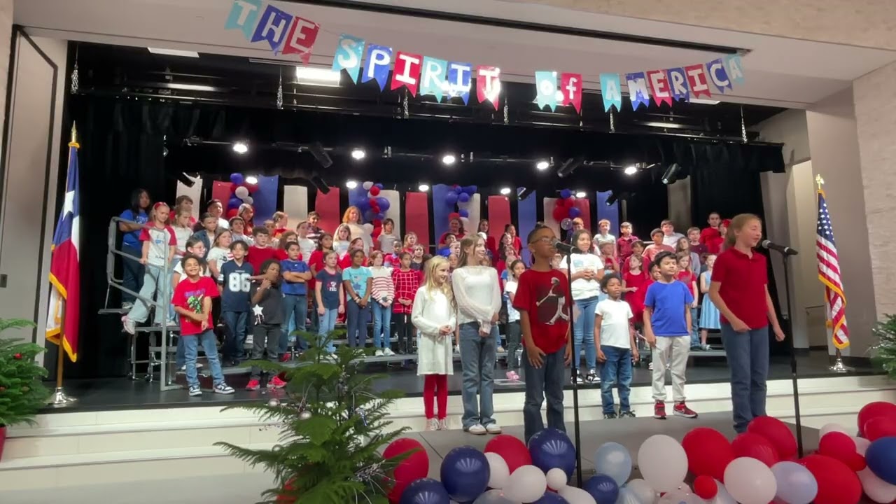 The Spirit of America - 4th Grade Music Program 