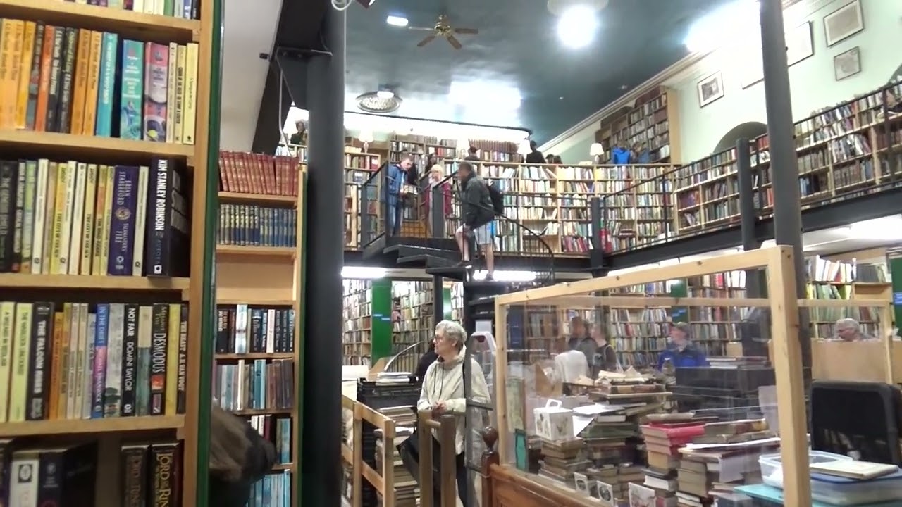 The World Famous Leakey's Bookshop in Inverness, Scotland Narrated