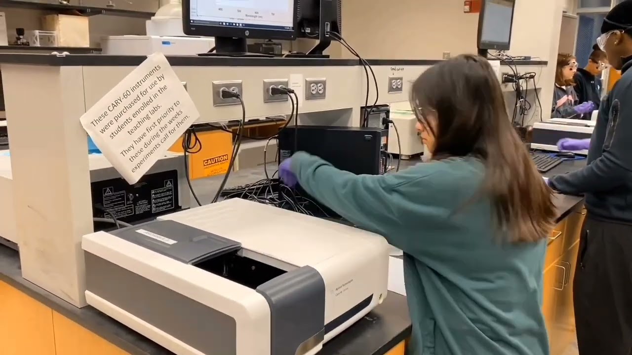 Spectrophotometer Video