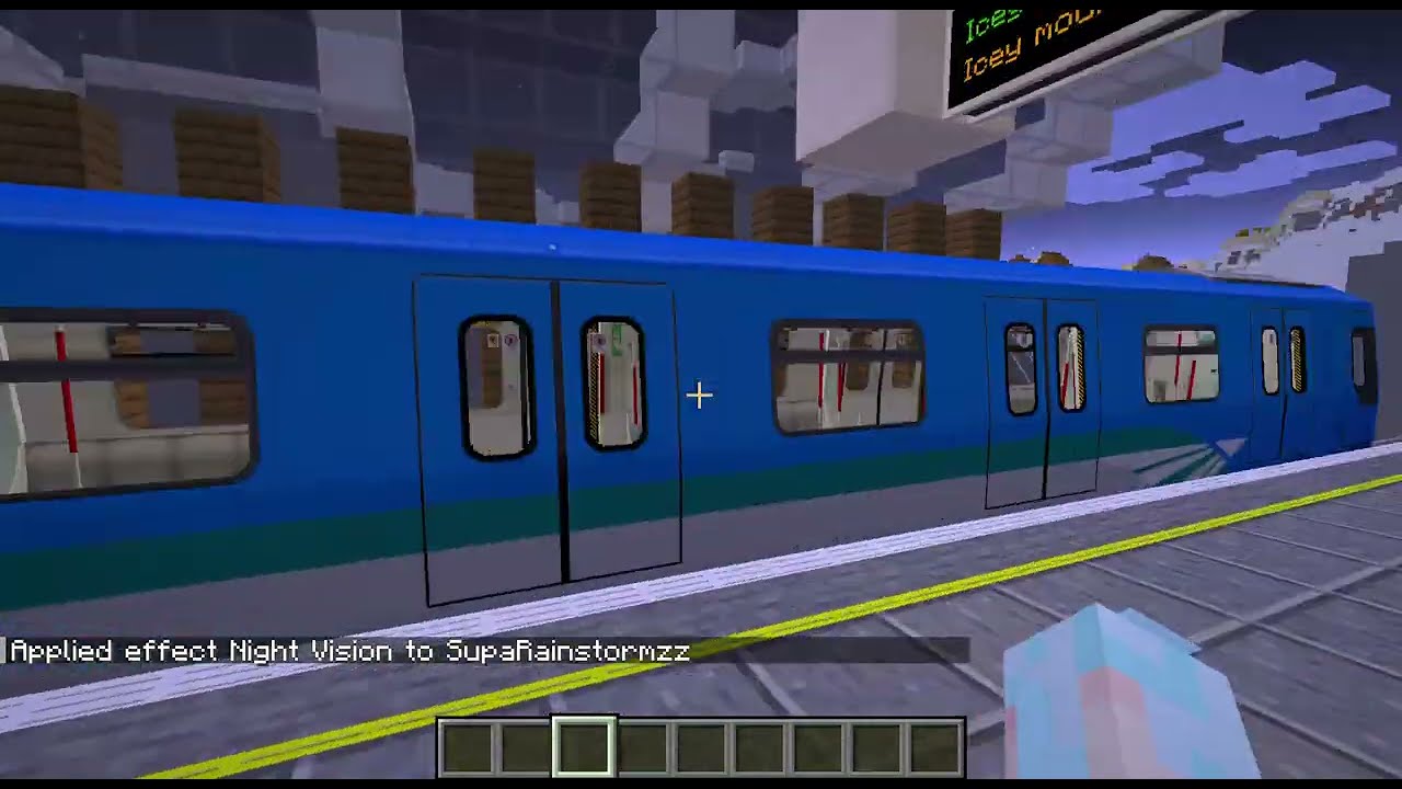 Minecraft Train Mod Exploration MTR