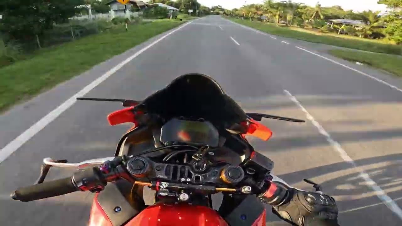 POV R25 v2 | Akrapovic Exhaust Full system | Pure Sound Exhaust | No Wind Noise | HD | 1080 60 |Miri