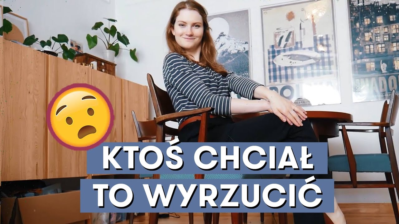 Grzebię w śmieciach i urządzam mieszkanie 🙈👍 Meble z drugiej ręki!