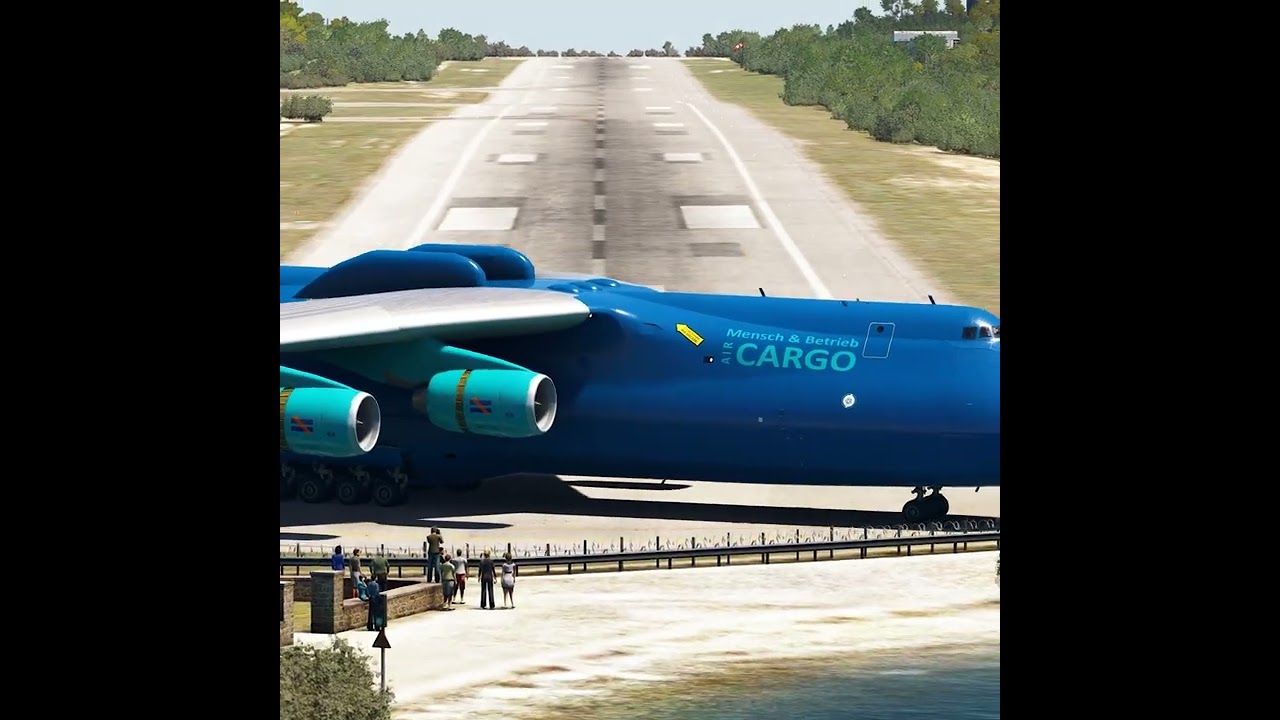 Extreme Cargo AirPlane Emergency Takeoff #shorts