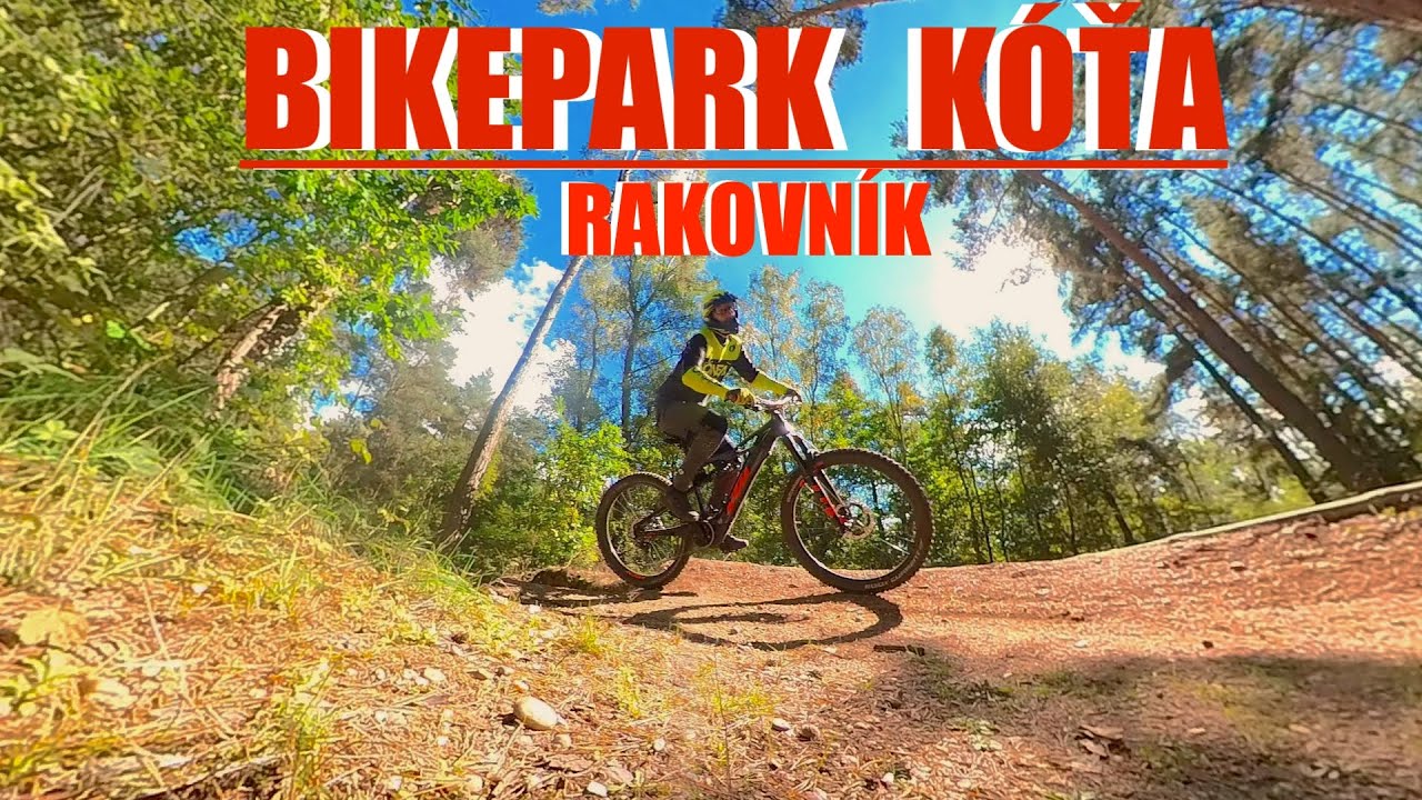 Bikepark Kóťa - Rakovník 2022  znáte ho? (malé místo s překvapivou hravostí...)  4K