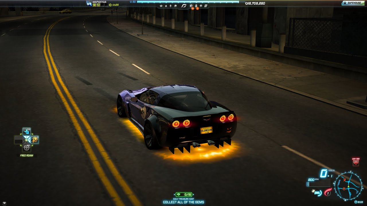 Chevrolet Corvette ZE1 (Halloween Edition) - NFS: World NightRiderz #nfs #nfsworld #needforspeed
