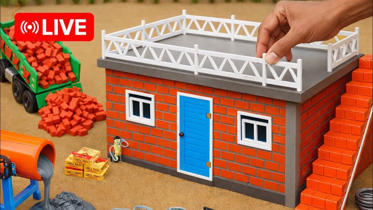 Real site daily construction work live stream