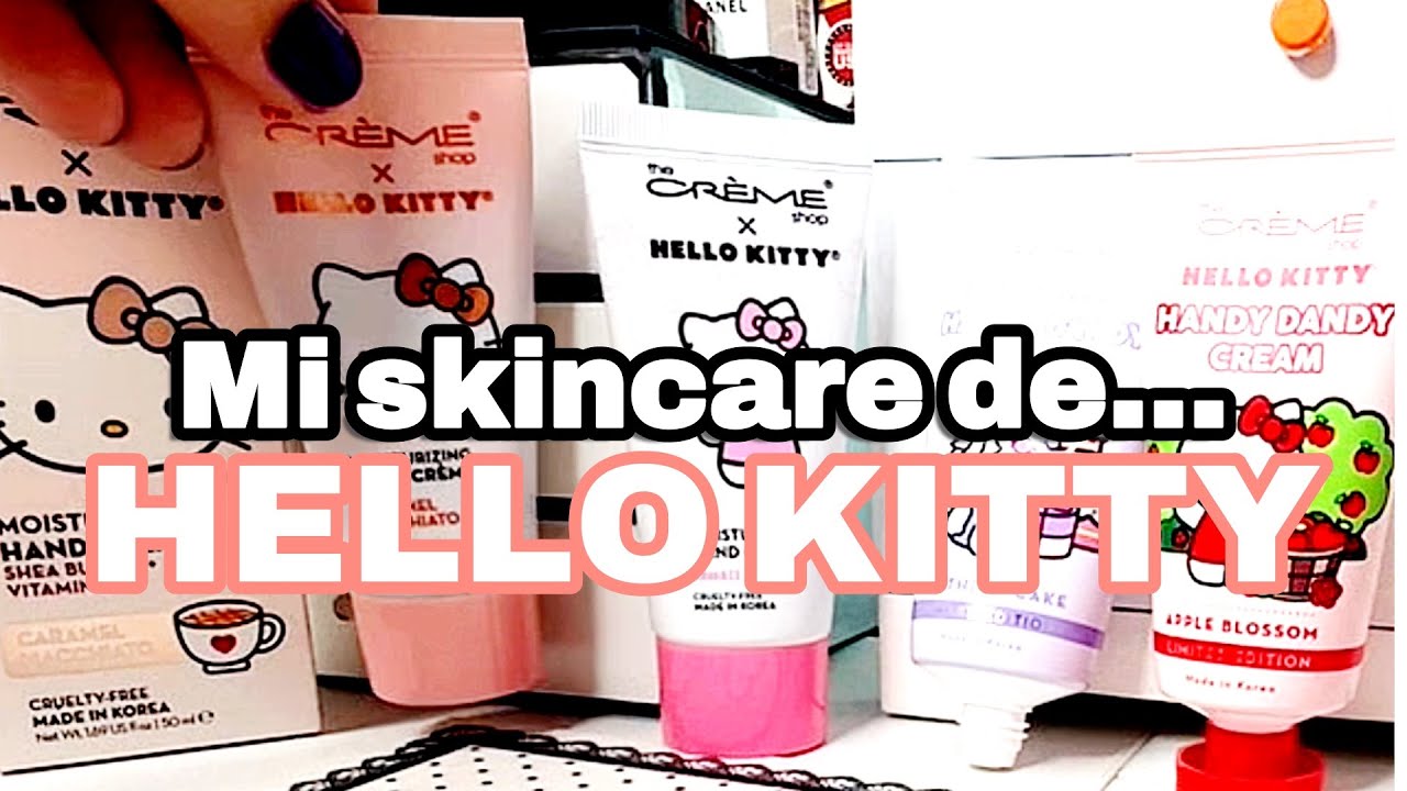 HELLO KITTY | COLECCION | SKINCARE #hellokitty #sanrio #skincare #makeup