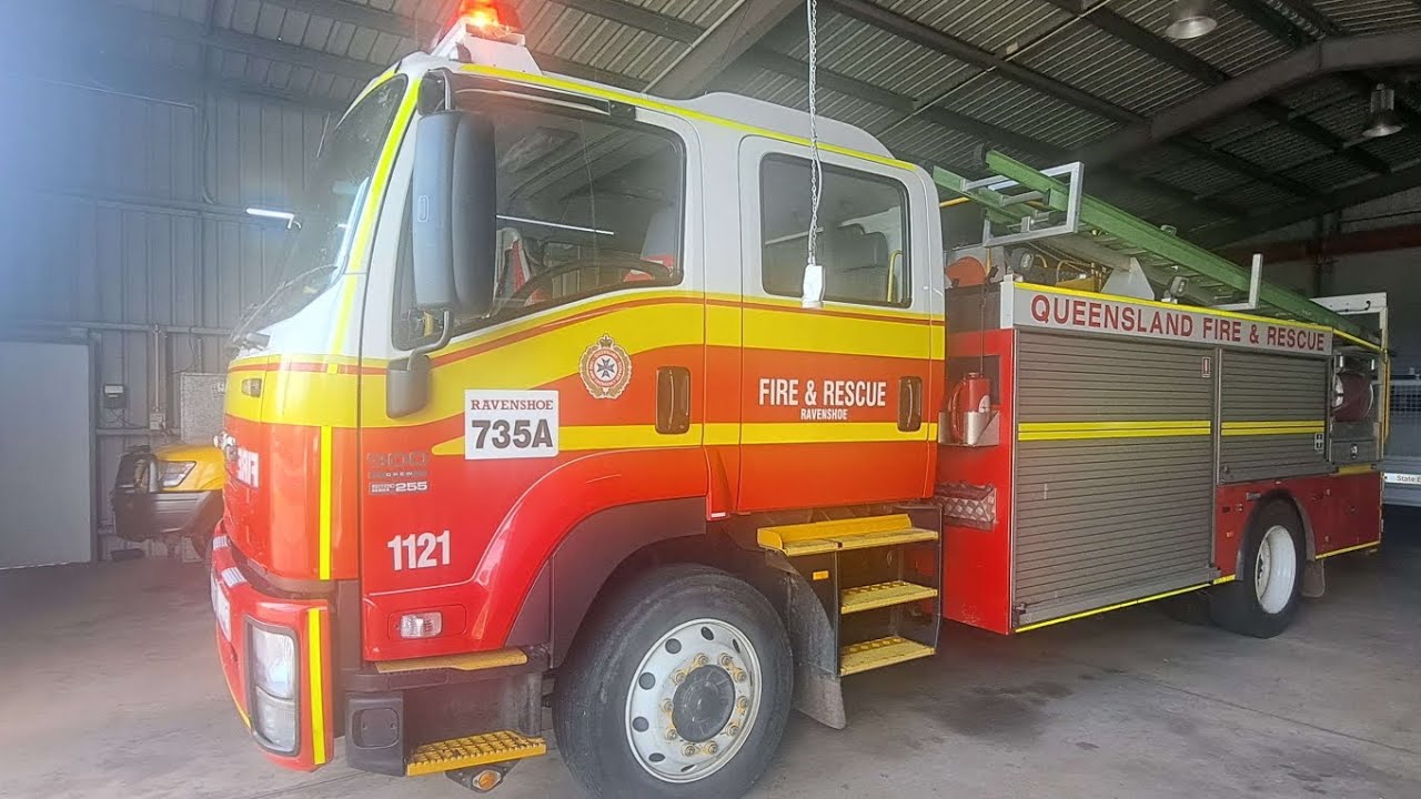 QFRS 735 Ravenshoe Station Visit