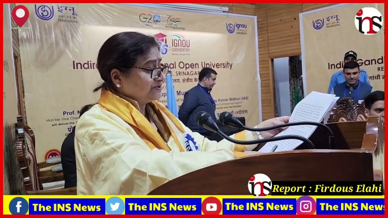 Indira Gandhi National open University IGNOU held 36th convocation.